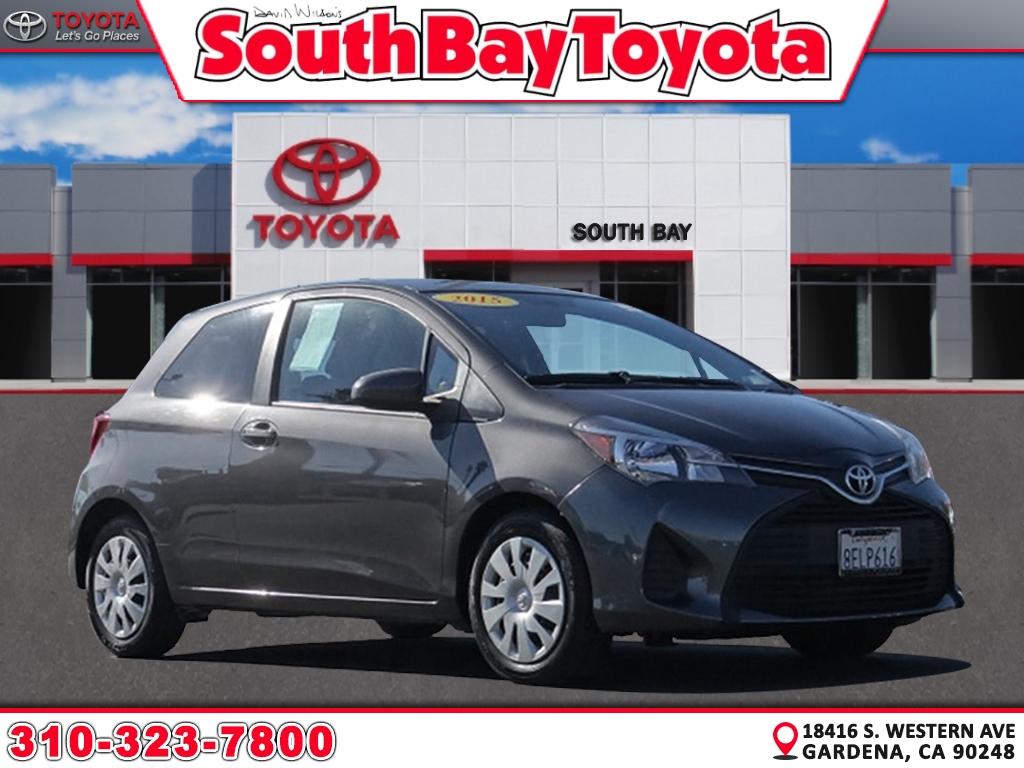 Certified Pre Owned 2015 Toyota Yaris For Sale Gardena Ca 00253689